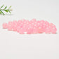 200PCS 8mm  Gemstone Round Spacer Loose Beads for Jewelry Making with Crystal Stretch Cord (Rose Quartz, 8mm 200Beads)