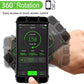 Wristband Phone Holder,HCcolo 360°Rotatable Universal Sports Wristband for iPhone X/8 Plus/8/7/6s,Galaxy S9 Plus/S9/S8 & Other 4”-6.5”Smartphone,Running Armband for Hiking Biking Walking (Wrist)
