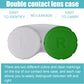 12PCS Colorful Contact Lens Case, Immersion Kit, Leak-Proof Packaging, Suitable for Outdoor Mini Case Screw Top-A