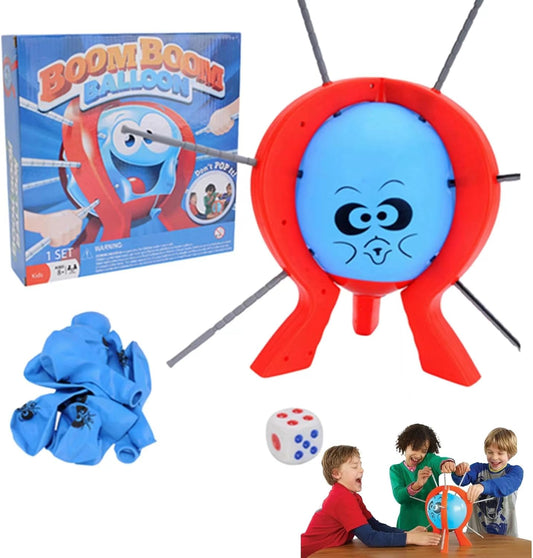 2024 New Balloon Burst Game - Boomboom Balloon Game, Tricky Balloon Popping Interactive Game, Popping Balloon Crisis for Parent-Child Game Desktop Toy, Pop The Balloon Family Gathering Game (1 SET)