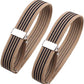 12Pcs/6 Pairs Unisex Elastic Adjustable Armbands Anti-Slip Shirt Garters Sleeve Holders Armbands Sport Armband Strap for Women and Men, 6 Colors