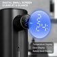 1PC desktop intelligent soap dispenser, soap dispenser with LED display screen, 5 adjustable gears, with rechargeable sensor, 350ml/11.83OZ contactless soap dispenser