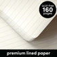 (Black), 160 Pages, Medium 5.7 inches x 8 inches - 100 GSM Thick Paper, Hardcover