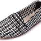 Women's Lightweight Knitted Casual Breathable Shoes Black white-10