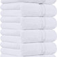 Utopia Towels [12 Pack Premium Wash Cloths Set (12 x 12 Inches) 100% Cotton Ring Spun, Highly Absorbent and Soft Feel Essential Washcloths for Bathroom, Spa, Gym, and Face Towel (Grey)