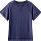 Womens Short Sleeve Shirts Crewneck Casual T Shirts Workout Tops Loose Fit Raglan Summer Tshirts Tees(1-Blue,XX-Large)