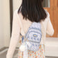 Women's Casual Chest Bag, Small Zipper Fancy Pack For Daily Use, Outdoor Shopping Crossbody Bag