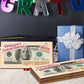 1pc, Wooden Money Holder, Personalized Birthday Gift (11.8''x5.9''), Cash Surprise Box, Festive Decoration, With Celebration Phrases For Home & Party Decor, Mother's Day Spring Easter Gift-T