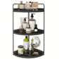 1pcs Bathroom Counter Organizer, 3 Tier Rustic Bathroom Organizer, Countertop Storage Tray for Vanity, Kitchen, BedroomEasy To Install, Convenient For Classification, Quick To Pick Up, Stable And Reliable (Black)16.9x7.7x7.7in